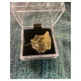 Unverified Vintage Size 8 Baguette Ring