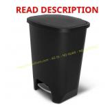 Glad Trash Can with Clorox Odor Protection broken
