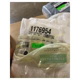 6 pack of bath towels white