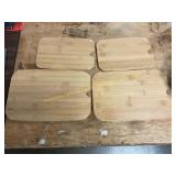 Assorted cutting boards