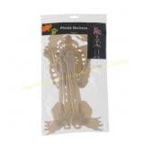 Halloween Plastic Skeleton, 3 ft 5 count