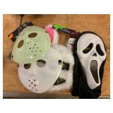 Assorted Halloween masks