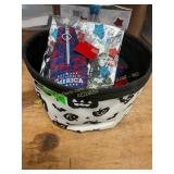 Halloween bag, USA bag, bottle koozes