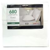 Kirkland Signature Pima Cotton Sheet Set Queen