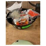 Halloween goodie bags, shot cups and rings