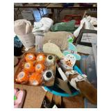 Pumpkin/Skull Squeeze Toy Ghost Decoration