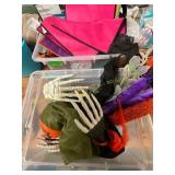 Tote, 2ct. Halloween Ghoul, Skeleton Hand, Tote