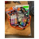 Assorted Halloween makeup and necklaces