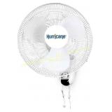 Hurricane Wall Mount Fan, 3 Speeds, 16in