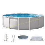 complete?INTEX 26723EP Prism Frame Pool no poles