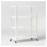 Room Essentials 44" 3-Shelf Metal Bookcase