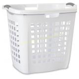 4ct Sterilite 12258004 Ultra Carry Hamper GREY cra