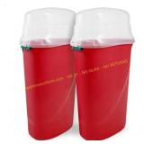 HOMZ 30" Gift Wrap Storage Container, 2 Pack
