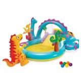 2ct Intex 11ft x 7.5ft x 44in Dinoland Pool