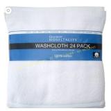 Grandeur hospitality washcloths 13x13in 24 pack