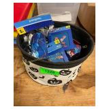 Halloween bag, USA bag, bottle koozes
