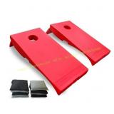 Driveway Games Red Plastic Bean Bag Toss Game
