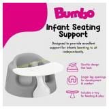 Bumbo Infant Floor Seat + Sit Up Chair Harness