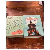 2ct Halloween Gift Boxes & Spider Web