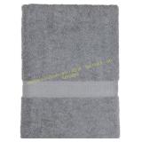 Basic Bath Sheet - 100% Cotton, Grey