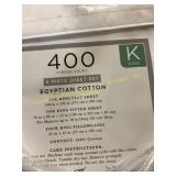 Egyptian cotton 6 pieces sheet set size king