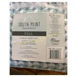 Blue and white 4 set sheets size full