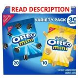 Mini Oreo Sandwich Cookies Variety Pack