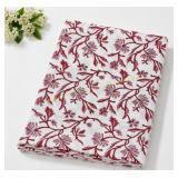 Indian Hand Block Print Cotton Fabric 1yd