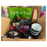 Halloween bags, cups, etc