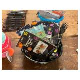Halloween sticker boxes, puzzle kit, etc