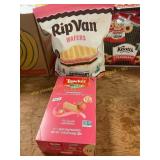 Raspberry & Strawberry wafers