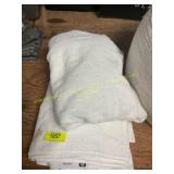 Purely indulgent bath sheet 2ct, stained