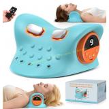 Smedz Neck Massager 4-in-1, 360  Sky Blue