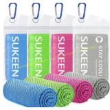 Sukeen 4 Pack Cooling Towels 40"x12"