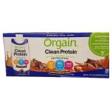 Orgain Clean Protein Shake Chocolate, 198 oz