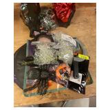 4ct. Witch Hat, Plastic Spider, 3ct. Spider Ring