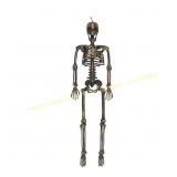 Halloween Skeleton Decor, Bronze, 36"