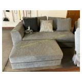 Grey sofa price with ottoman
