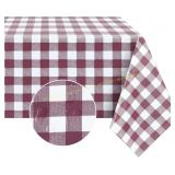 Romanstile Vinyl Tablecloth, Buffalo Plaid