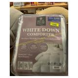 Full/Queen white down comforter