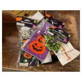 Halloween bracelet, treat bags, garland, etc