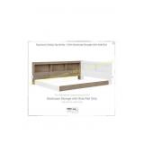 Bookcase Storage w/Side Rail