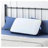 Dual Comfort Gel Memory Foam Pillow   Queen