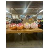 4ct. Pumpkin Decoration