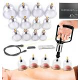 Cupping Kit for Massage Therapy with Pump