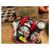 Halloween bubble blaster, glasses, etc