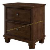 Danabrin 25" 2 Drawer Nightstand