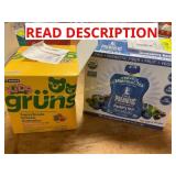 Superfood green gummies, squeeze snack