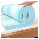 EGO 3" Memory Foam Topper, QUEEN