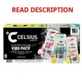 Celsius Vibe Energy Drink Variety Pack 17ct